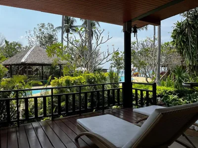Boat Terrace Suite Room — Green Papaya Beach Resort, Koh Phangan